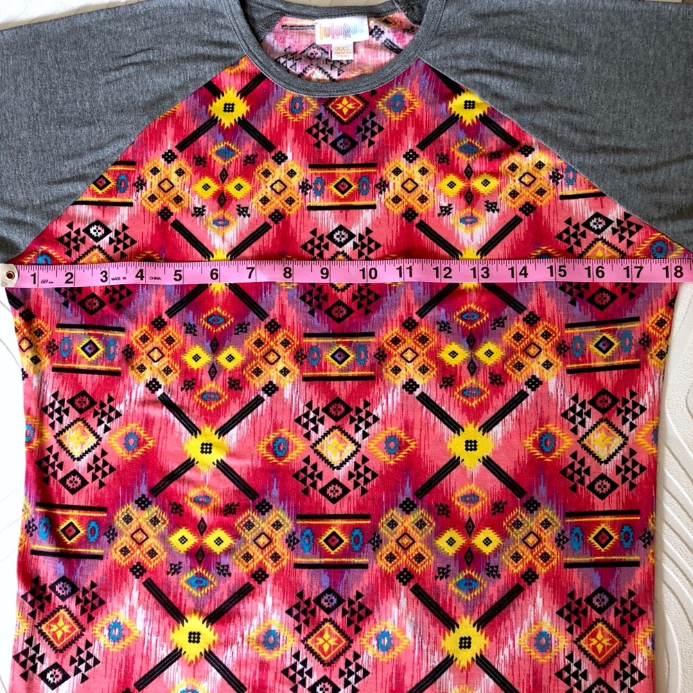 LuLaRoe Randy Baseball Top - Picture 4 of 6
